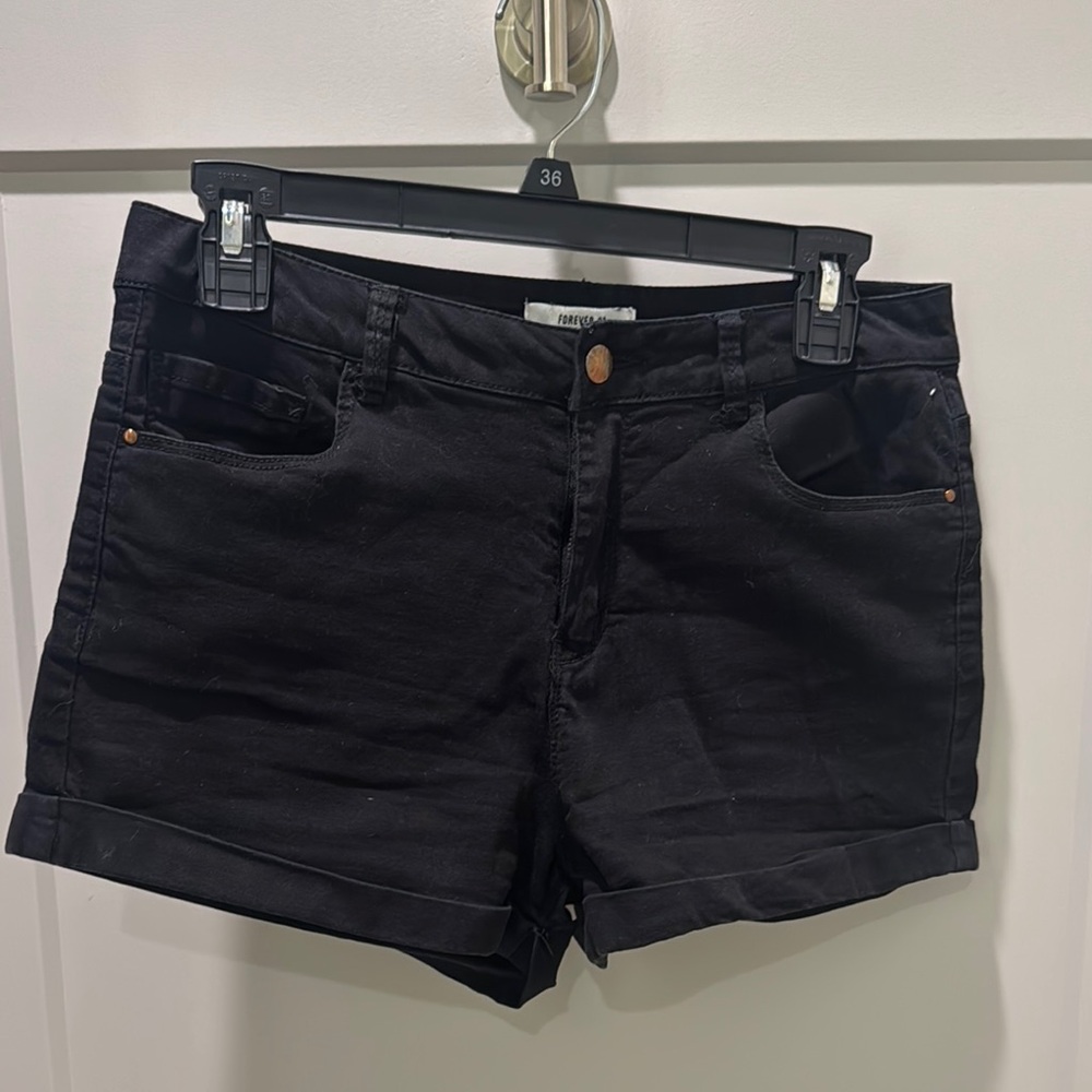 Women's Black Shorts